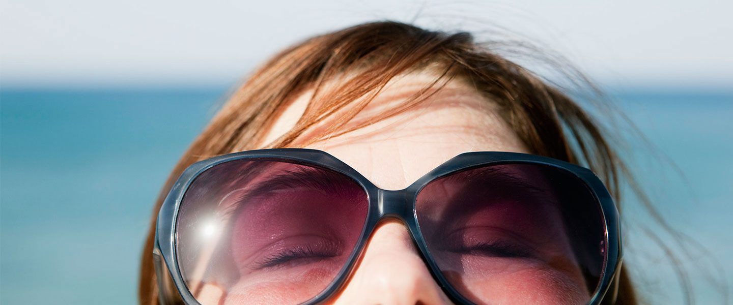 Proteção dos olhos contra os raios UVA e UVB